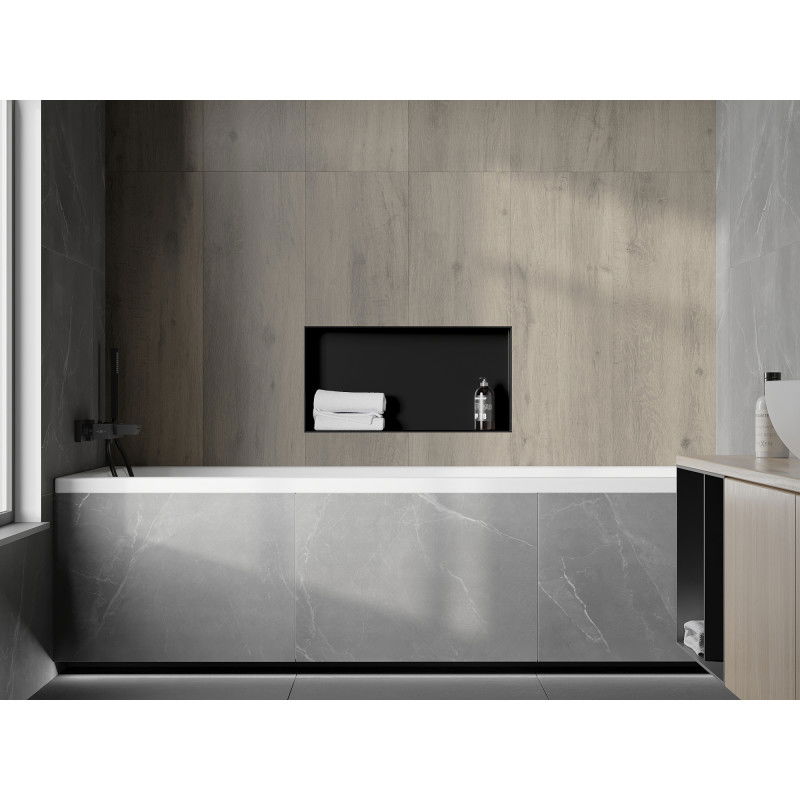 Mexen X-Wall-NR ниши рафт без яка 60 x 30 см, черна - 1971603010