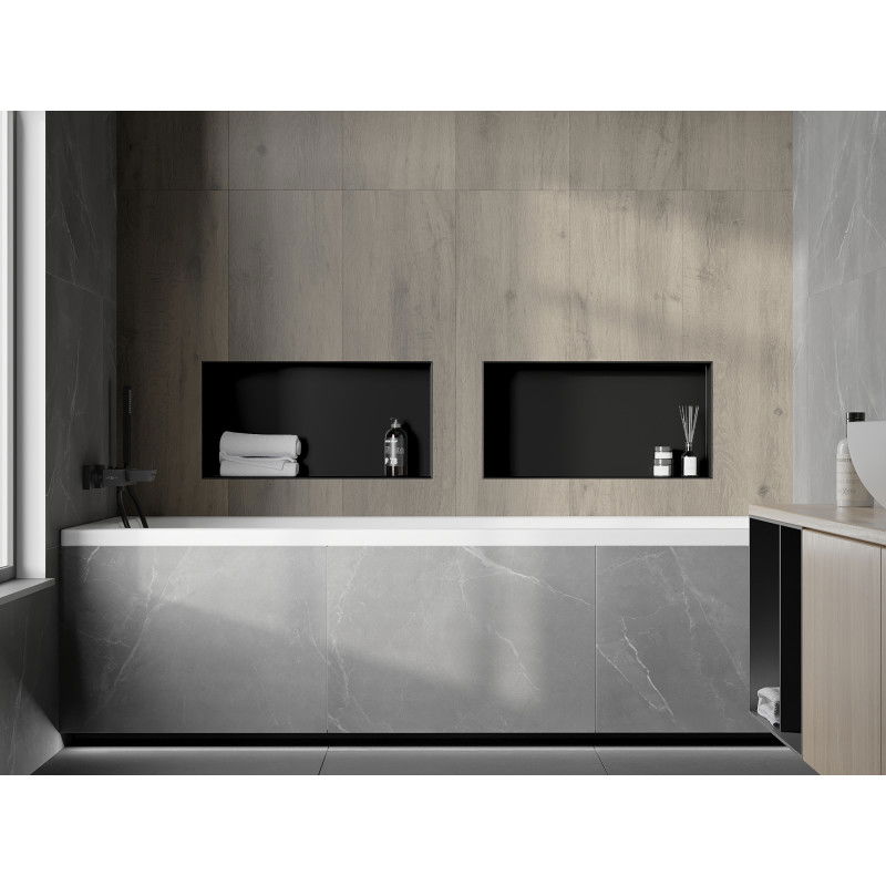 Mexen X-Wall-NR ниши рафт без яка 60 x 30 см, черна - 1971603010