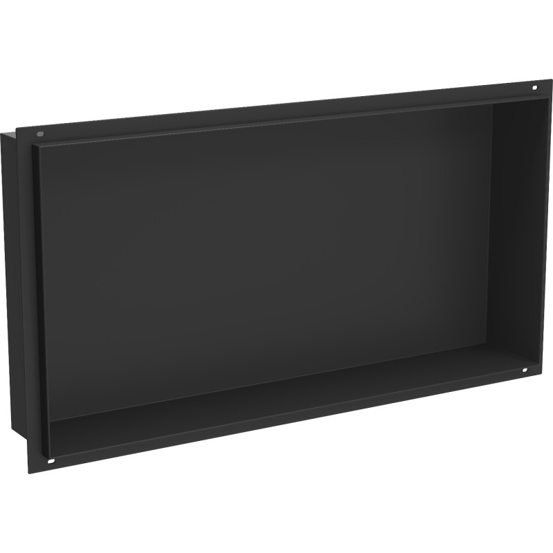 Mexen X-Wall-NR нишева лавица без борд 60 x 30 см, черна - 1971603010