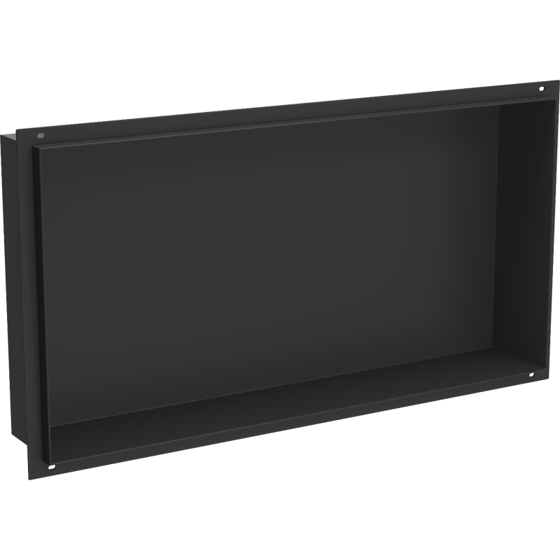Mexen X-Wall-NR нишева полица без фланец 60 x 30 см, черна - 1971603010
