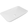 Mexen Avila плот мивка 58 x 37 см, бяла - 21115500