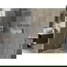 Mexen X-Wall-NR вградена рафт без коляно 60 x 30 см, бял - 1921603010S