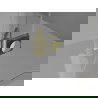 Mexen Mist-F сгъваеми душ врати десни 80 см, прозрачни, златни - 8A6-080-000-50-00-P