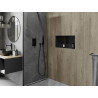 Mexen X-Wall-NR нишева поставка без фланец с рафт 60 x 30 см, черен - 1971603010S