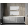 Mexen X-Wall-NR вдлъбната лавица без фланец 75 x 30 см, бяла - 1921753010
