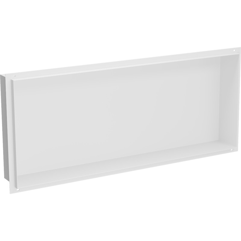 Mexen X-Wall-NR нишева полица без фланец 75 x 30 см, бяла - 1921753010