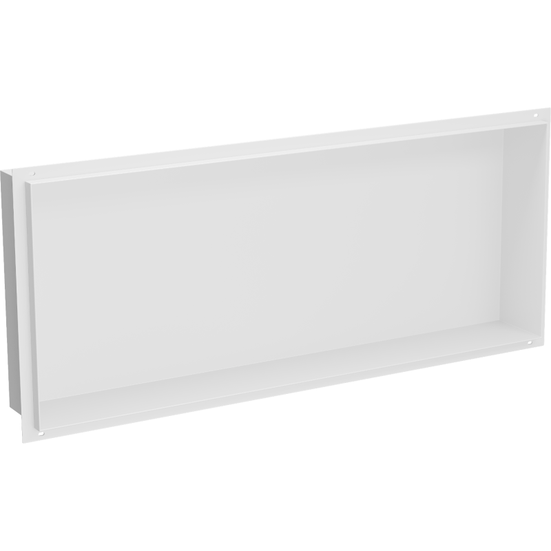 Mexen X-Wall-NR нишова полица без фланец 75 x 30 см, бяла - 1921753010