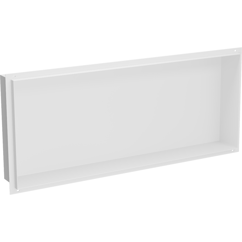 Mexen X-Wall-NR вдлъбната лавица без фланец 75 x 30 см, бяла - 1921753010