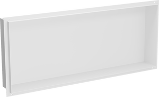 Mexen X-Wall-NR вградена рафт без ръб 75 x 30 см, бяла - 1921753010