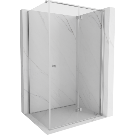 Mexen Mist-F T сгъваема душ кабина дясна 75 x 70 см, прозрачна, хром - 8A6T-075-070-01-00-P