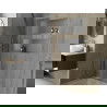 Mexen X-Wall-NR вградена рафт без яка 75 x 30 см, инокс - 1911753010