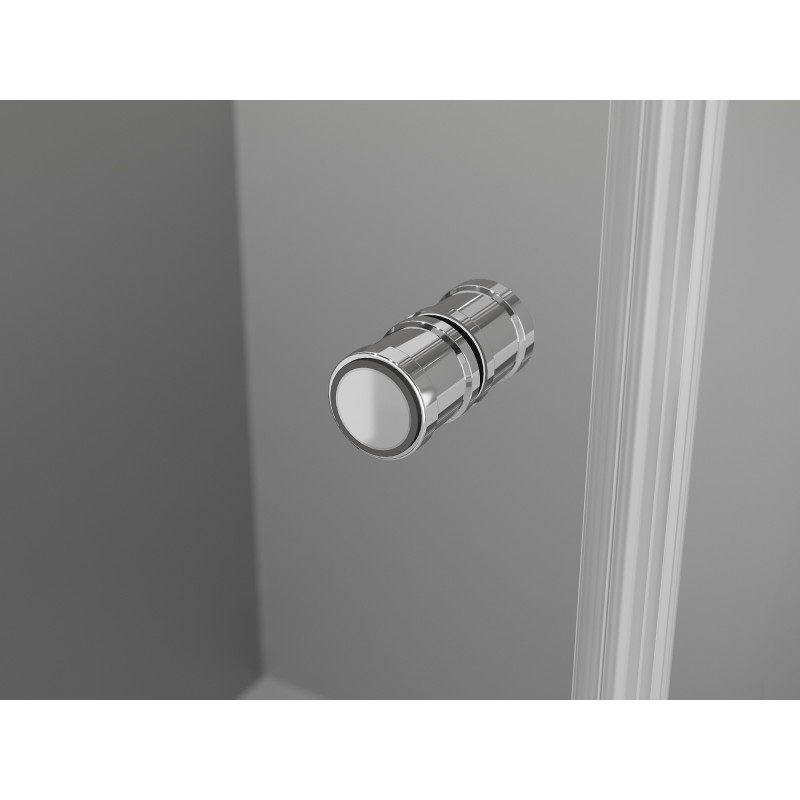 Mexen Mist-F Duo сгъваема душ кабина дясна 70 x 85 см, прозрачна, хром - 8A6-070L-085P-01-00