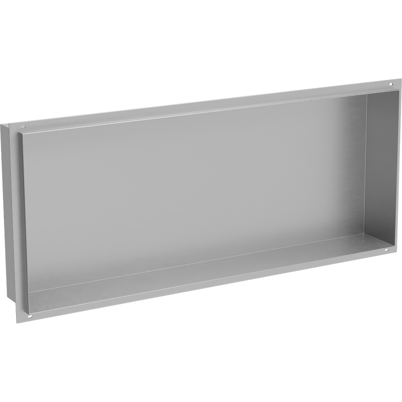 Mexen X-Wall-NR вдлъбната полица без фланец 75 x 30 см, инокс - 1911753010