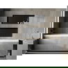Mexen X-Wall-NR вградена рафт без ръб 75 x 30 см, черен - 1971753010
