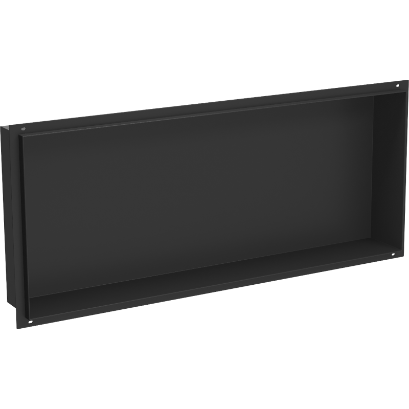 Mexen X-Wall-NR нишева лавица без фланец 75 x 30 см, черна - 1971753010