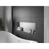 Mexen X-Wall-NR вдлъбната лавица без яка 90 x 30 см, инокс - 1911903010