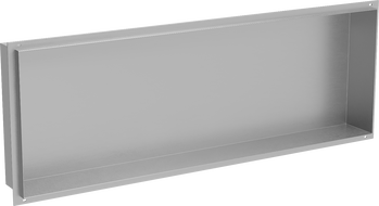 Mexen X-Wall-NR вградена лавица без фланец 90 x 30 см, инокс - 1911903010