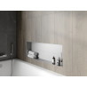 Mexen X-Wall-NR вдлъбната лавица без яка 90 x 30 см, инокс - 1911903010