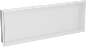 Mexen X-Wall-NR вградена полица без рамка 90 x 30 см, бяла - 1921903010
