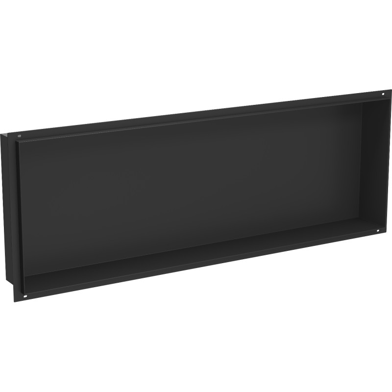 Mexen X-Wall-NR нишева етажерка без фланец 90 x 30 cm, черна - 1971903010