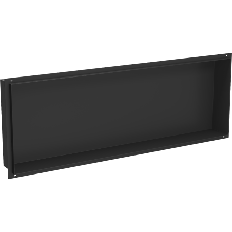 Mexen X-Wall-NR нишева полица без фланец 90 x 30 см, черна - 1971903010