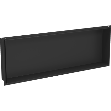 Mexen X-Wall-NR вградена полица без фланец 90 x 30 см, черна - 1971903010