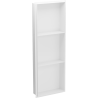 Mexen X-Wall-NR нишева полица без фланец с полица 90 x 30 см, бяла - 1921903010S