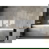 Mexen X-Wall-NR стелаж за вграждане без ръб с рафт 90 x 30 см, бял - 1921903010S