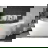 Mexen X-Wall-NR стелаж за вграждане без ръб с рафт 90 x 30 см, бял - 1921903010S