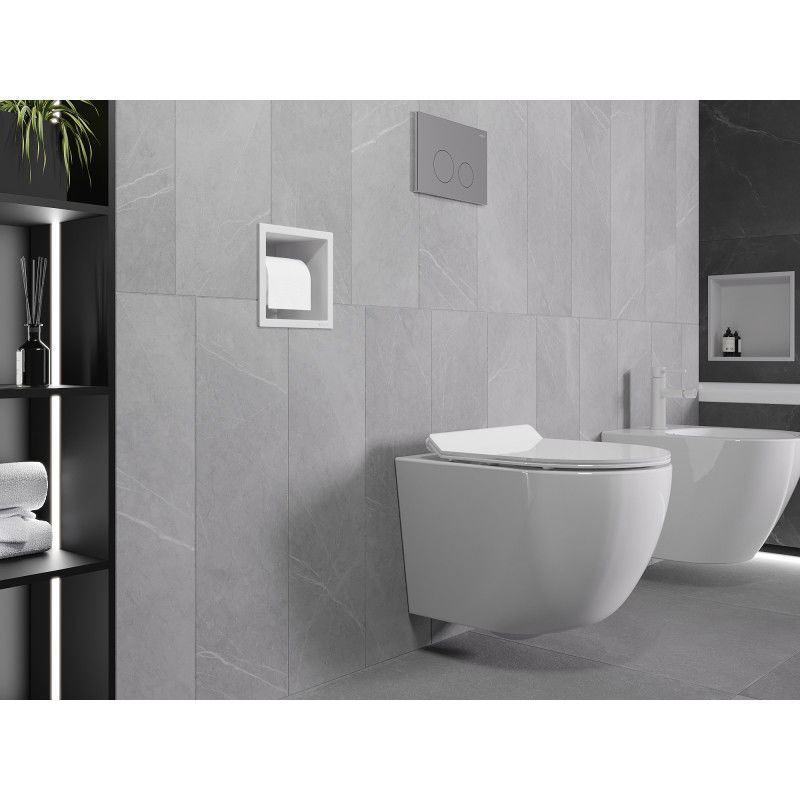 Mexen X-Wall-P държач за тоалетна хартия, бял - 1923