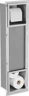 Mexen X-Wall-BP държач за тоалетна хартия с магнит, инокс - 1914