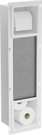 Mexen X-Wall-BP държач за тоалетна хартия с шкаф, бял - 1924