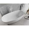 Mexen Luvo Slim самостоятелна вана 170 x 75 см, бяла, бял преливник - 52801707500-20