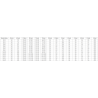 Mexen Mist-F Duo сгъваема душ кабина 95 x 95 см, прозрачна, златна - 8A6-095L-095P-50-00