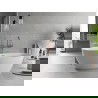 Mexen Luvo Slim свободностояща вана 170 x 75 см, бяла, преливник gun gray четкан - 52801707500-66