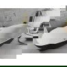 Mexen Luvo Slim свободностояща вана 170 x 75 см, бяла/черна, прелив златен - 52801707575-50