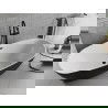 Mexen Luvo Slim самостоятелна вана 170 x 75 см, бяла/черна, черен преливник - 52801707575-70