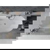 Mexen Oval Slim свободно стояща стенна вана 170 x 80 cm, бяла/черна, преливник gun gray четкан - 52661708075-66