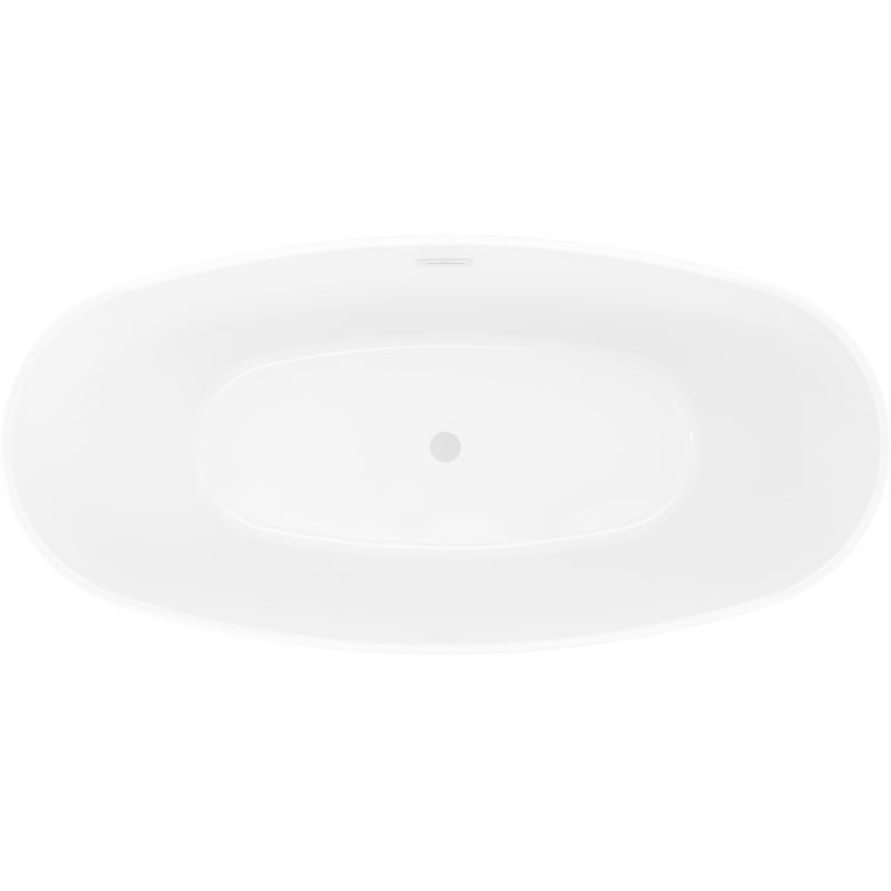 Mexen Olea свободностояща вана модел 170 x 80 cm, бяла, бял преливник - 52821708000-20