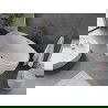 Mexen Olea свободно стояща вана модел 170 x 80 cm, бяла, преливник gun gray четка - 52821708000-66