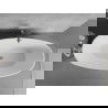 Mexen Lira самостояща вана модел 170 x 80 см, бяла, преливник gun gray четкан - 52831708000-66