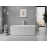 Mexen Nila самостоятелна вана на окабеляване 170 x 75 cm, бяла, преливник бял - 52841708000-20