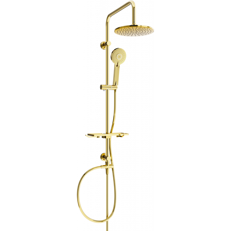 Mexen T40 колонна за душ, златна - 798404093-50