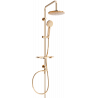 Mexen T40 колона за душ, розово злато - 798404093-60