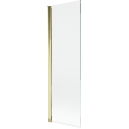 Mexen Mist параван за вана 1-крилен 60 x 150 cm, прозрачен, златист - 8A9-060-001-50-00