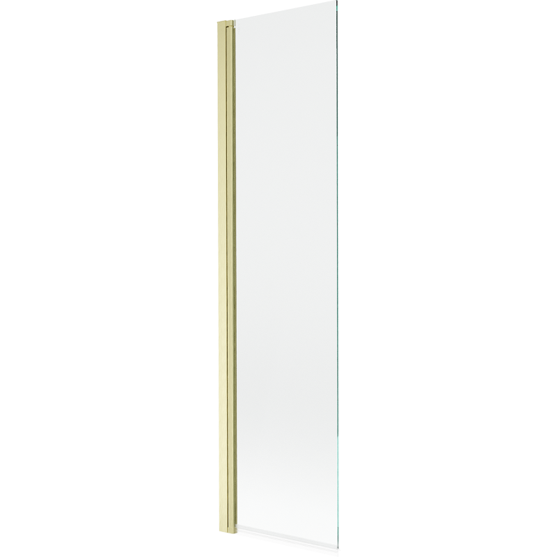 Mexen Mist параван за вана 1-крилен 50 x 150 см, прозрачен, златен четкан - 8A9-050-001-55-00