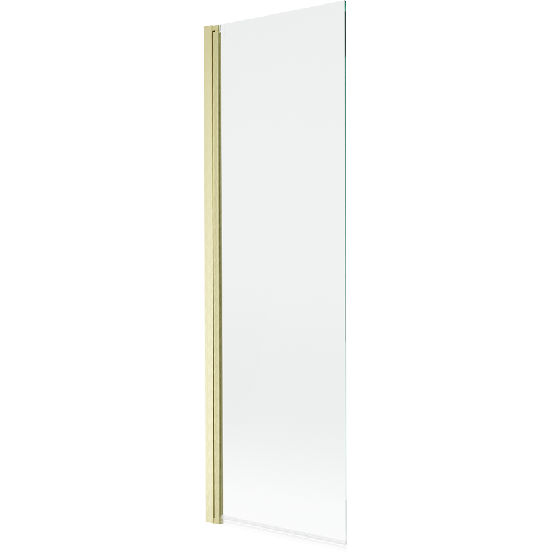 Mexen Mist параван за вана 1-крилен 70 x 150 cm, прозрачен, златист четкан - 8A9-070-001-55-00