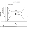 Mexen Toro правоъгълен душ кабина SMC 120 x 80 см, бял - 43108012