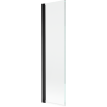 Mexen Mist параван за вана с 1 крило 50 x 150 см, прозрачна, черна - 8A9-050-001-70-00