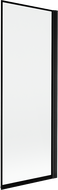 Mexen Mist параван за вана с едно крило, десен 70 x 150 см, черна рамка, черен - 8A9-070-001-70-70-P